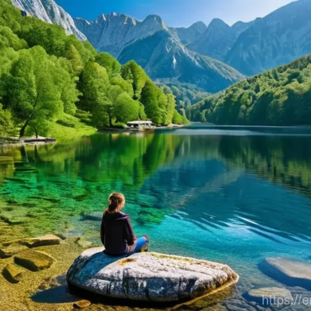 최고의 독립 여행지 추천 리스트 - **Slovenia: Julian Alps Serenity**
    "A breathtaking wide-angle shot of a serene landscape in the ...