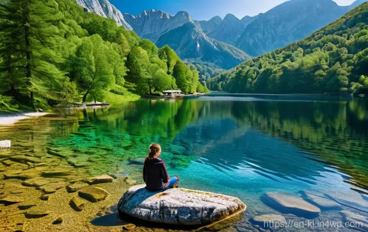 최고의 독립 여행지 추천 리스트 - **Slovenia: Julian Alps Serenity**
    "A breathtaking wide-angle shot of a serene landscape in the ...